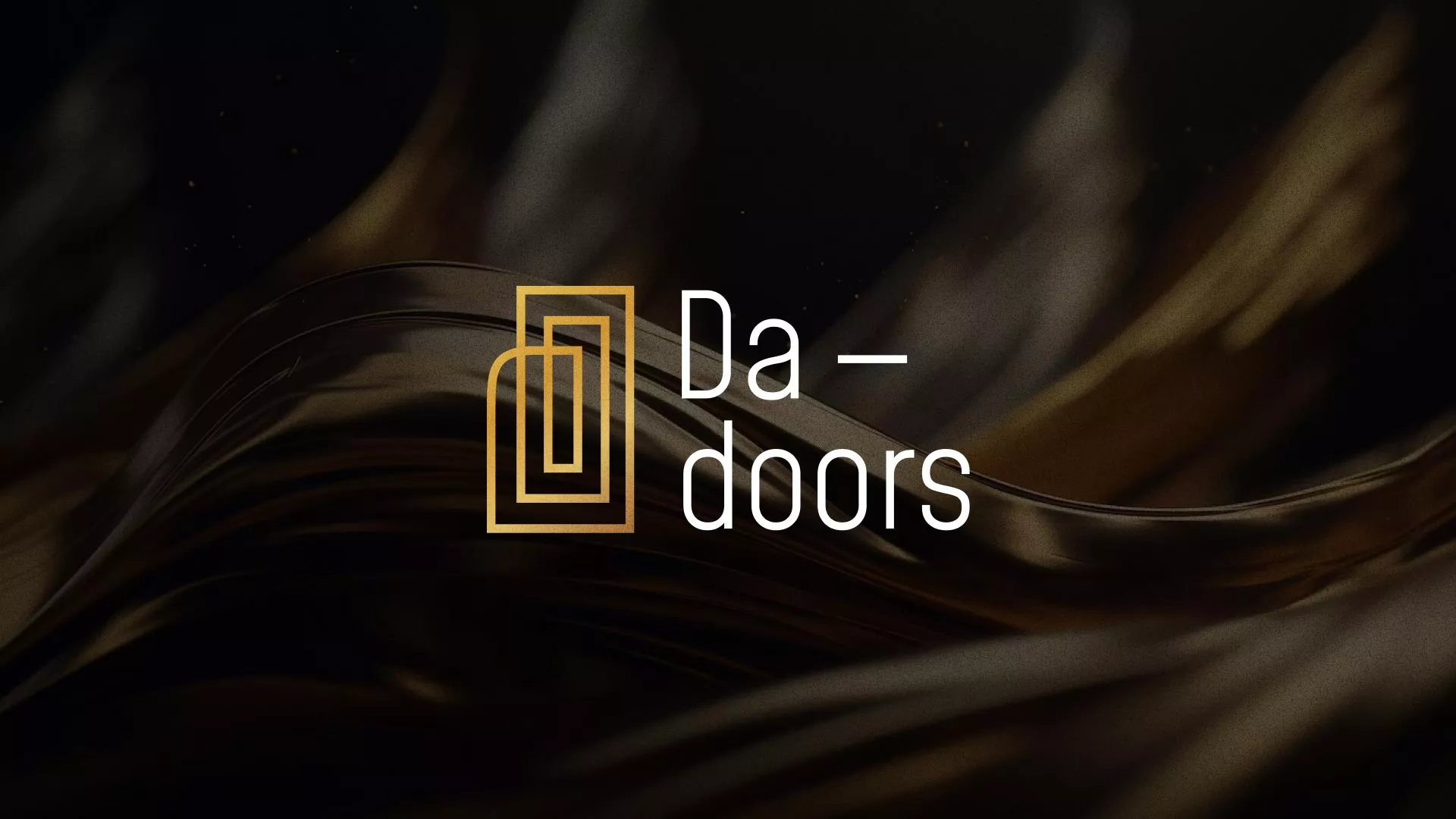 Разработка логотипа для компании «DA-DOORS» в Марксе