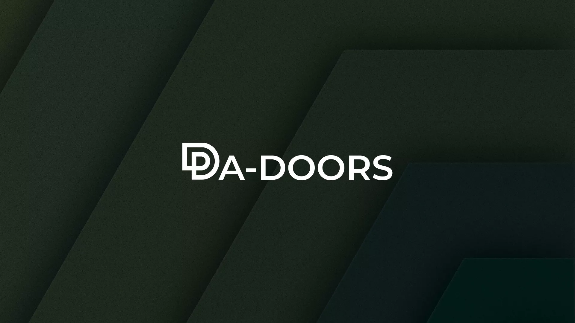 Создание логотипа компании «DA-DOORS» в Марксе